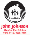 Johnson Electrical Service | 903-885-4876 | Sulphur Springs, TX logo